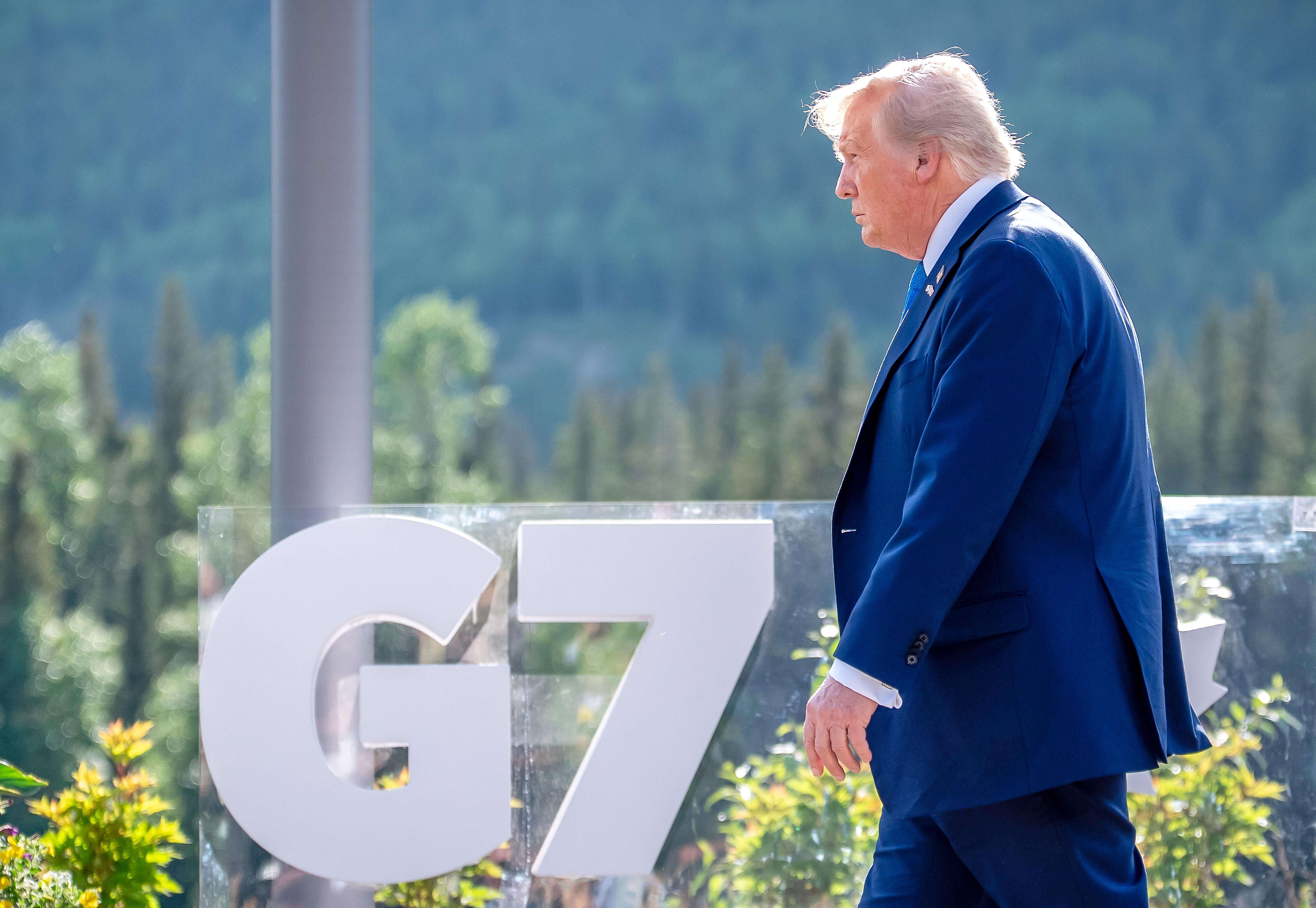 Iran , Ukraine , ... : ce que les Européens attendent de Donald Trump au G7 dEvian